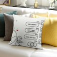 thumbnail image 3 of BANET Pillowcases- Pillow Case Gift Gifts for Girlfriend Gifts for Him and Her White, 3 of 5