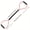 Red 20LB, variant on 8-Form Tension Band with Handles, Elastic Yoga Resistance Band, Chest Expansion Band for Full Body, Arm And Leg Stretching, Exercise, Yoga, Pilates, for Men And Women/Home Exercise Equipment