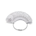 thumbnail image 4 of 1 Set Professional Plastic Ring Size Measurement Set, UK and US Size Standard, Jewelry Size Stick for Accurate Finger Size Measurement, DIY Jewelry Making Kit, Black and White., 4 of 5