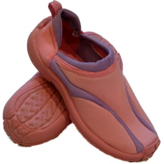 Surf Bay Girls Pink & Purple Aqua Socks Water & Beach Shoes 1