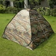 thumbnail image 3 of Outdoors 3-4 Persons Camouflage Camping Hiking Easy Setup Instant Pop up Tent, 3 of 9