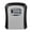 Gray_A, variant on Password Key Storage Lock Box ,Safe Waterproof 4 Digits Combination Walling Installation Keybox For Home Outdoor ,Prevent Theft