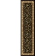 thumbnail image 2 of Radici Usa Noble Area Rug 1318 Black Bordered Medallion 2' 2" x 8' Rectangle, 2 of 2