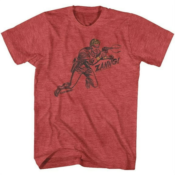 Flash Gordon Zanng? Red Heather T-Shirt