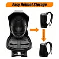 thumbnail image 5 of BIOSLED Motorcycle LED Backpack Waterproof Hard Shell Cycling Riding Sports Daypack, 5 of 7
