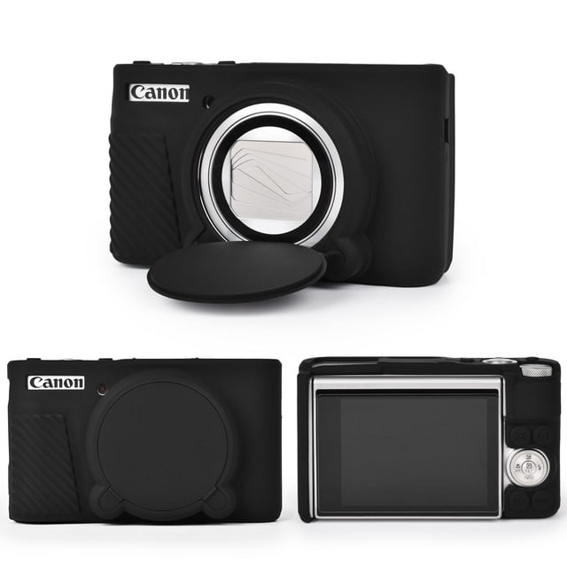 Funda de cámara MUZIRI KINOKOO de silicona para Canon SX740/SX730 HS