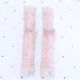 thumbnail image 2 of CIMAXIC 2PCS Refrigerator Handle Gloves Door Handle Covers Kitchen Appliances Dustproof Gloves Door Handle Cloth Protector (Long, Pink),12.2"X2.36"X0.16", 2 of 4