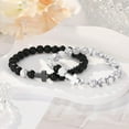 thumbnail image 6 of To My Love Couple Matching Cross Bracelet, Wedding Anniversary Christmas Birthday Valentine's Day Gift for Him Her, 6 of 6