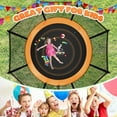 thumbnail image 6 of Outdoor Trampolines 8ft 10ft 12ft 14ft 15ft,Exercise Trampolines with Enclosure Net and Ladder,Recreational Anti-Rust Trampolines for Kids and Adults, 6 of 9