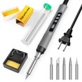 thumbnail image 1 of Kit de soldador Crtsweker 190W 110V con control de temperatura, 1 of 7