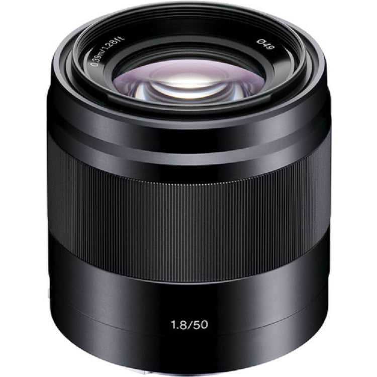 Sony - FE 50mm F1.8 Full-frame E-mount Prime Lens, Compact