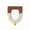 Brown, variant on xaoyunyn Soft Comfortable Toilet Seat Cover Thickened Furry Cushion for Warm Hygienic Winter Use,Easy to Clean and Install,Stable Bathroom Accessory
