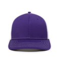 thumbnail image 3 of OC Sports OC12M Phenom Performance Twill Front Panel Cap -Purple White, 3 of 8