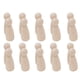 thumbnail image 2 of 20 Piezas de Natural con Cvijas para Mujer, Hombre, Pastel , Soporte de Juguete , 65 Alto Mujer BLESIY Muñeca de clavija de madera natural, 2 of 8