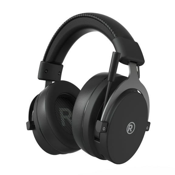 RadioShack Gaming Wireless Headphones – 50mm Drivers, Dual Mode Bluetooth 5.3   2.4GHz, 500mAh Battery, 20Hz–20kHz Frequency, Sleek Black Design