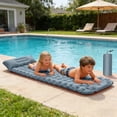 thumbnail image 5 of Slip-Resistant Inflatable Sleeping Pad, Puncture Resistant Lightweight Camping Mattress, Foot Pump, Air Mats For Travel Backpacking, Inflating Bed Camp Sleep Pads For Tent (1PC, Gray), 5 of 8