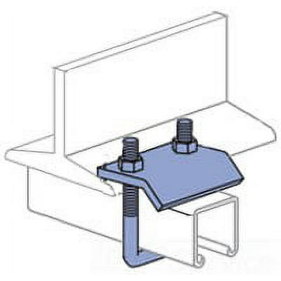Unistrut P2785 EG, Beam Clamp, Beam Clamp, 1 PC