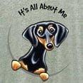 thumbnail image 3 of CafePress - Black Tan Dachshund Lover - Women's Nightshirt, 3 of 4