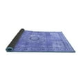 thumbnail image 2 of Ahgly Company Indoor Rectangle Medallion Blue Traditional Area Rugs, 5' x 7', 2 of 4
