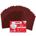 thumbnail image 1 of (25) 12" x 12" Sheets - Oracal 651 Dark red Adhesive Craft Vinyl for Cricut, Silhouette, Cameo, Craft Cutters, Printers, and Decals - Matte Finish and Outdoor and Permanent, 1 of 6