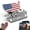 A, variant on Patriot Flag Edition Metal Car Emblem Car Badge, We The People Edition 3D Metal Car Emblem, Red and Blue Patriot Flag Metal Car Emblems and Badges, for Automotive, Trucks, SUV, Motorcycle