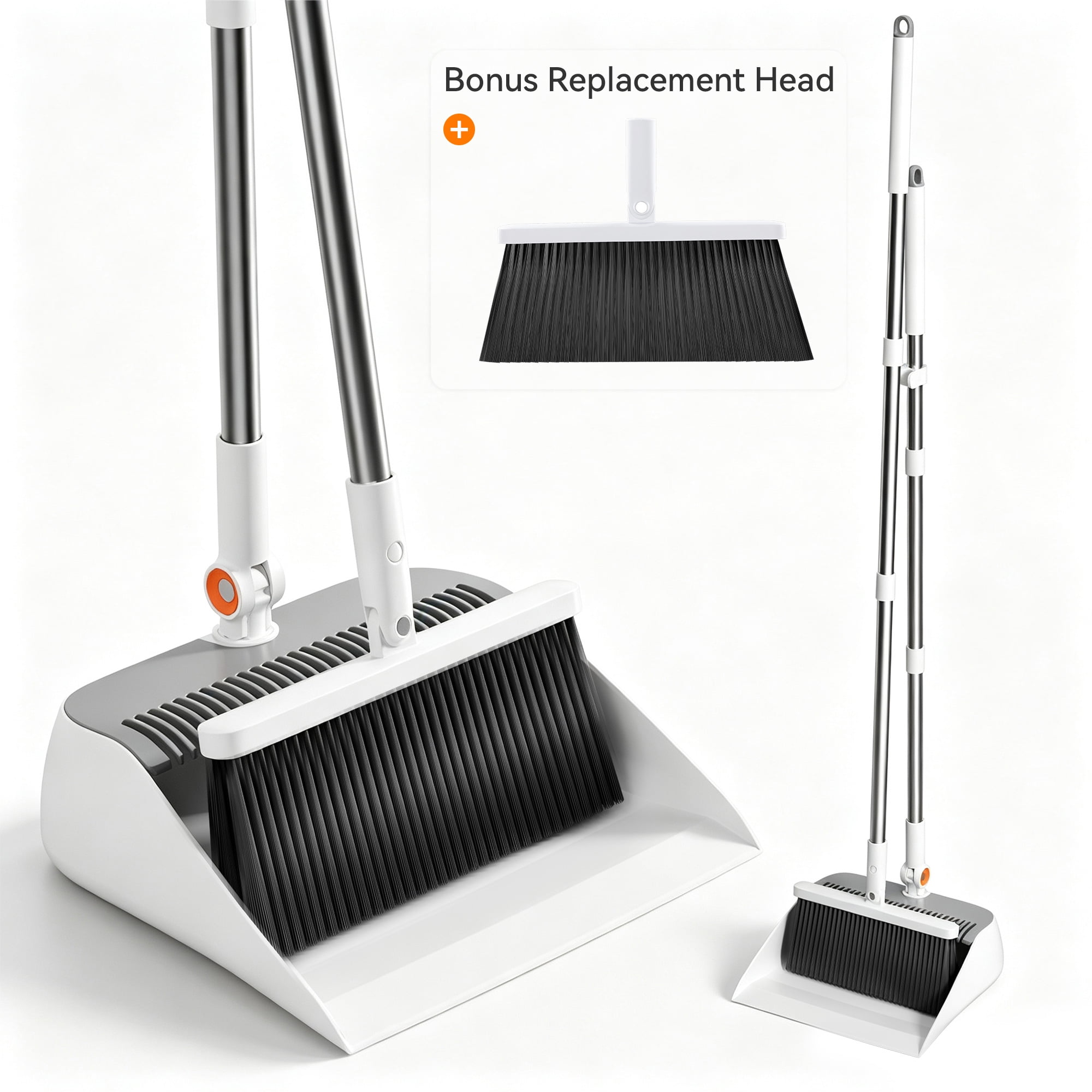 Hyper Tough Dustpan and Bench Brush Set, Black - Walmart.com