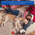thumbnail image 3 of OULII Doggie Toys Cotton Rope Red 1Pack for Indoor Use, 3 of 8