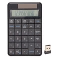 thumbnail image 1 of Calculadora numérica ASHATA, 29 teclas, USB de 2,4 GHz con pantalla, 1 of 8