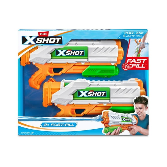 2 pistolet à eau X-Shot Water Fast-Fill