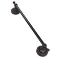 thumbnail image 4 of Towel Bar Copper Retro Space Saving 40CM Multifunctional Tilt Proof Single Towel Rack for Bathroom Accessories Black Antique, 4 of 22