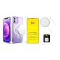 thumbnail image 1 of Kit Funda Para iPhone Magsafe Cargador Mica Camara Pantalla Color iPhone 12 Mini, 1 of 4
