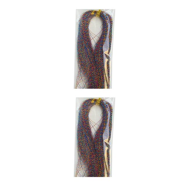 Advancent 4 bolsas de hilo de pesca portátil desmontable profesional luminoso reemplazo de agua dulce DIY señuelo de pescado accesorios Vistoso 2piezas