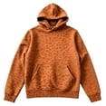 thumbnail image 5 of XINPING Women Leopard Hoodies Oversized Cheetah Print Sweatshirt Hooded Long Sleeve Stretchy Soft 2000s Pullover Tops Y2k Graphic Hoodies, 5 of 5