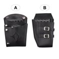 thumbnail image 2 of Labymos Barber PU Leather Pouch Holder Rivet Hair Scissor Bags Clips Waist Shoulder Belt, 2 of 6