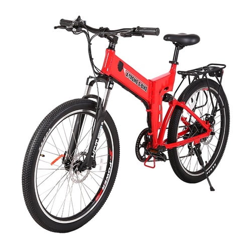 electric folding bike walmart