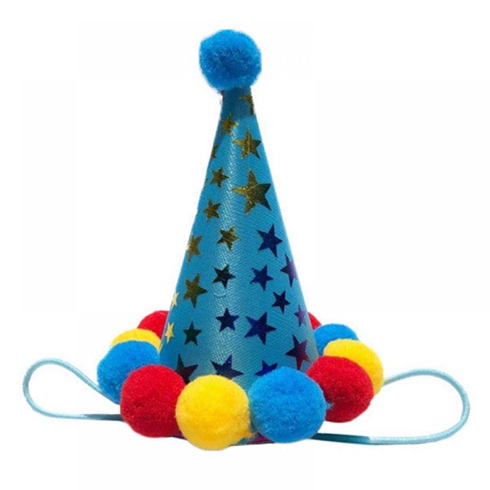 pom pom wool balls custom banner and hat first birthday hat minimalist birthday at home simple birthday decor kit kid party hat