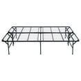 thumbnail image 3 of Mabel Metal Eastern King Mattress Support Platform Bed Black, 3 of 9