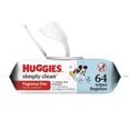 thumbnail image 1 of Huggies Simply Clean Baby Wipes, UNSCENTED, 1 Flip Top Pack, 64 Wipes, 1 of 8