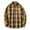 Yellow1, variant on Aloohaidyvio George Men's Flannel Shirts Long Sleeve Button Down Plaid Shirt Lightweight Shirt Jacket