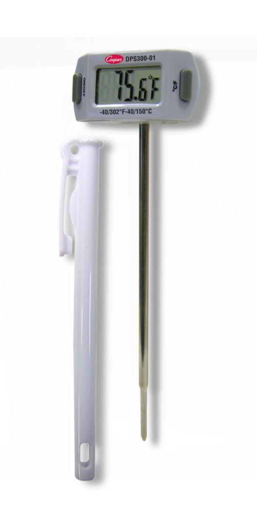 Natuur hardware zweer Cooper-Atkins DPS300-01-8 Swivel Head Digital Pocket Test Thermometer -  Walmart.com