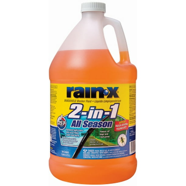 2PKGallon RainX Winter Windshield Washer Fluid