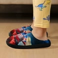 thumbnail image 6 of Kids Henry Danger Slippers Boys Girls Non-Slip Fuzzy House Slippers Warm Soft Plush Winter House Shoes Slip-On Shoes, 6 of 7