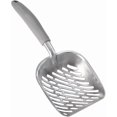 thumbnail image 1 of Animal Metal Cat Litter Scooper Shovel Poop Remover With Long Handle For Pets, 1 of 4