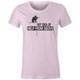 thumbnail image 1 of 9 Crowns Tees Help From Above Funny Military Sniper Tee Shirt (Juniors Pink, 2XL), 1 of 2