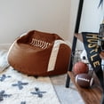 thumbnail image 6 of Big Joe Sports Ball Child-Sized Bean Bag Chair, Football Plush, Soft Polyester, 2.5 feet, 6 of 8