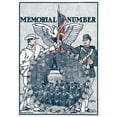 thumbnail image 2 of Penfield, Edward 18x24 Black Modern Framed Museum Art Print Titled - Memorial Number, 2 of 4
