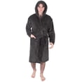 thumbnail image 4 of Newcastle United FC Mens Crest Fleece Dressing Gown, 4 of 5