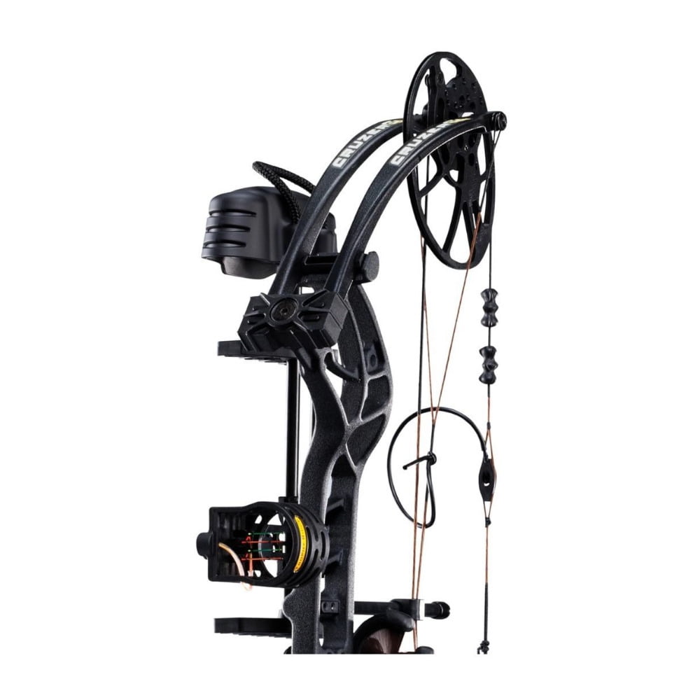 Bear Archery Cruzer G4 RTH Right-Handed Ready to Hunt 315FPS Compound Bow with 10 to 70lb Draw Weight (Shadow)