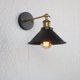 thumbnail image 3 of Indoor Iron Wall Lamp Sconce Kitchen Light Decoration 220mm Black Gold, 3 of 5