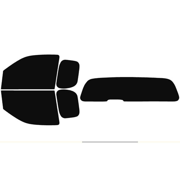 The Tint Effect Precut Window Tint Kit Compatible with Nissan Frontier King Cab Truck (2005-2021) (Full truck with Solid Rear: 5%) Automotive Film